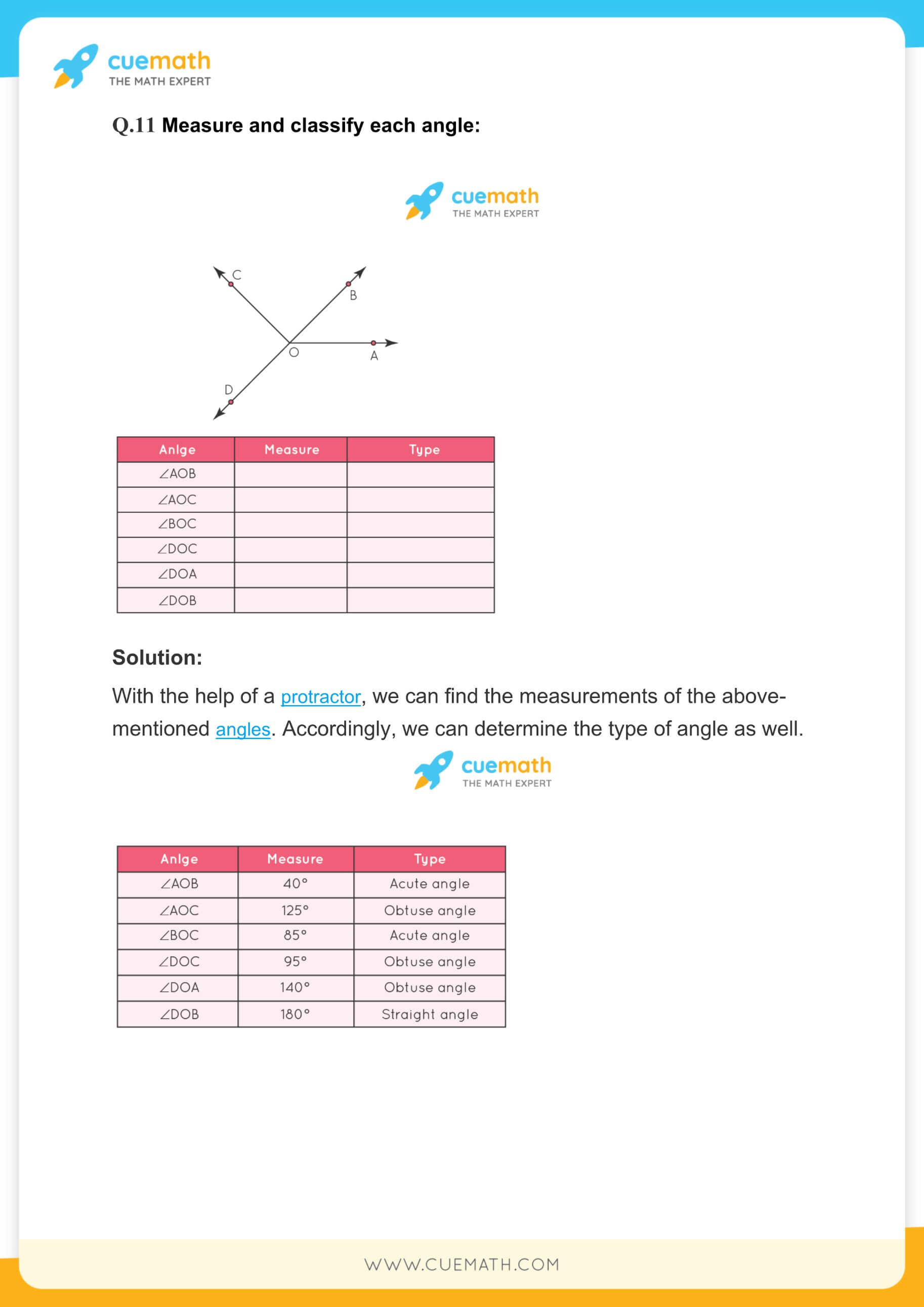 NCERT Solutions Class 6 Maths Chapter 5-20 NCERT Solutions Class 6 Maths Chapter 5-20