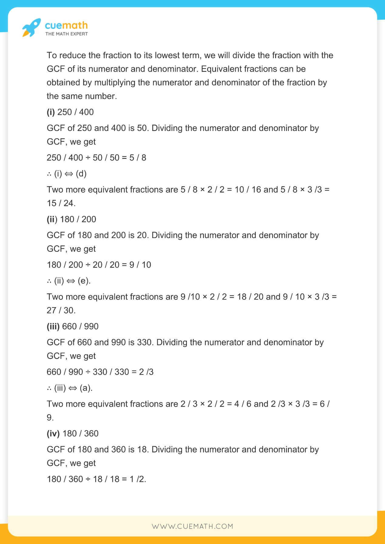 NCERT Solutions Class 6 Maths Chapter 7-22 NCERT Solutions Class 6 Maths Chapter 7-22